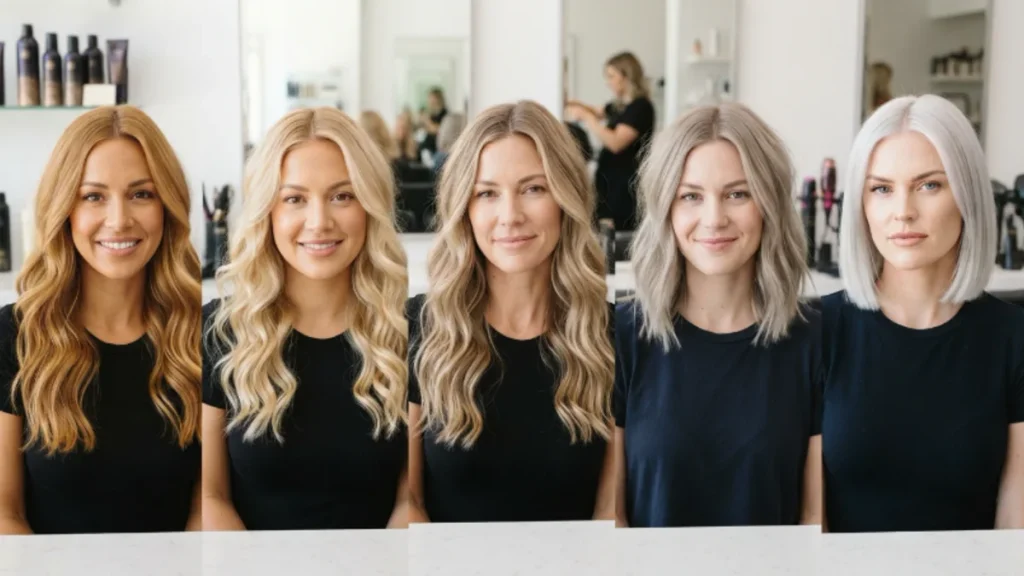 Blonde hair color ideas