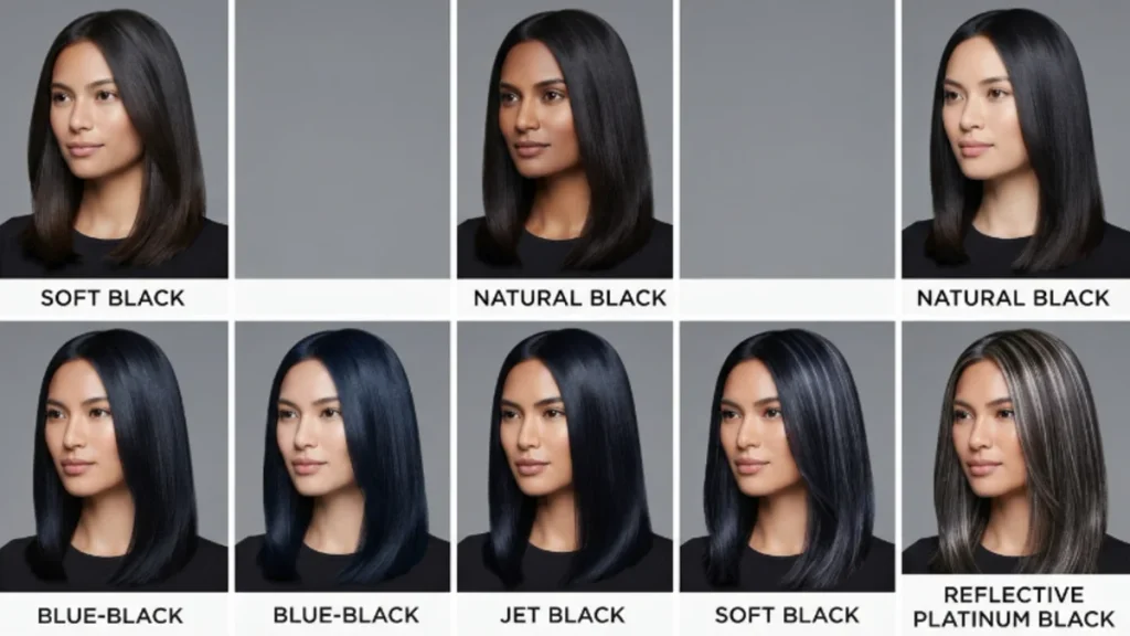 Black hair color ideas
