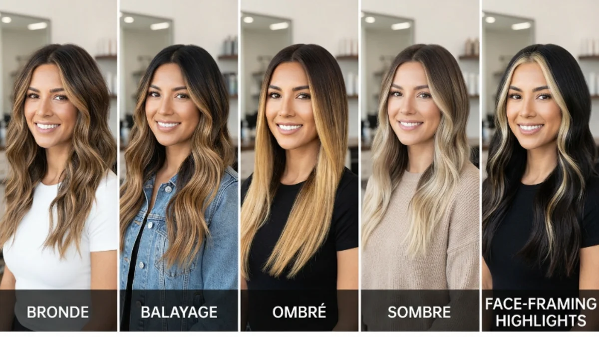 Dimensional hair color ideas