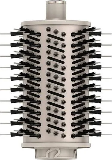 Shark hair dryer FlexStyle used with an oval brush attachment for smooth volume and blowout styling